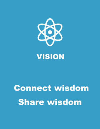Vision:Connect wisdom;Share wisdom